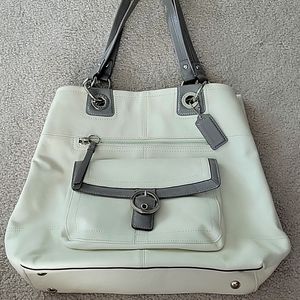 White Coach Tote Bag